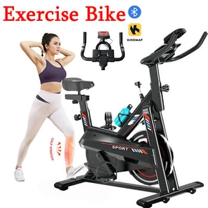 Fitness Exercise Bike Indoor Cycling Stationary Bicycle Home Cardio Workout Bike - Picture 1 of 14
