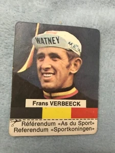 Autocollant Cyclisme Frans Verbeeck Clark Gum As du sport - Picture 1 of 2