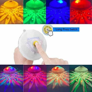 Floating Underwater Light Swimming Pool LED Glow Light Tub Lamp Pool Accessories - Picture 1 of 5