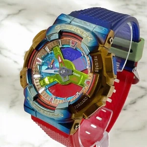 Reloj unisex de cuarzo CASIO G-SHOCK GM-110RB-2AJF 4,9 cm Ana-Digi jp - Imagen 1 de 7