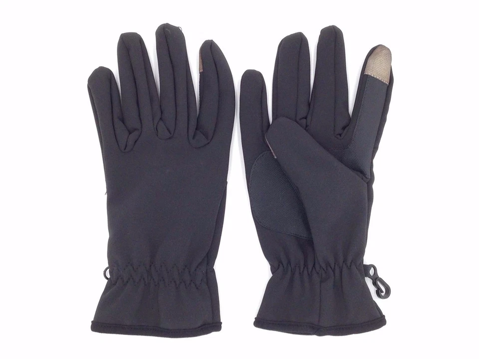 $125 Club Room Hombres Guantes Negros Elastizados Pantalla Táctil Atléticos Invierno Talla L Xl Foto 1 de 1