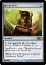 1x  Jinxed Idol Magic 2011 MTG Magic the Gathering