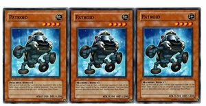 Yugioh - 3X Patroid - Común - 1ª Edición - CRV-EN006 - Juego Ligero - Imagen 1 de 1