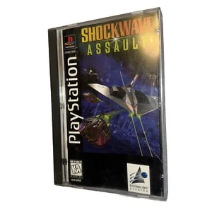Shockwave Assault (Sony PlayStation 1, 1995) Case And Manual Only! See Pics - Picture 1 of 20