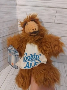 Vintage Cooking With Alf Burger King Hand Puppet Plush 1988 w/ Original Tag - Picture 1 of 7