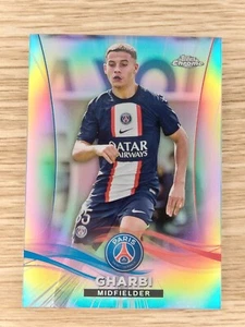 2022-23 Topps Chrome PSG Ismael Gharbi Silver Refractor 26/75 - Picture 1 of 2