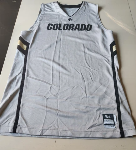 CU Colorado Buffaloes Nike Team Basketball Jersey Size 54 Length+4 Cover