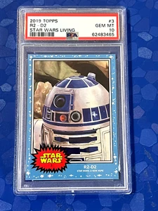 PSA 10 2019 Topps Star Wars Living Set R2D2 #3 Gem Mint A New Hope 3465 - Picture 1 of 2