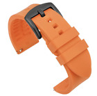 Soft High Quality Rubber Watch Strap Smart Band 20mm 22mm Quick Release Uk