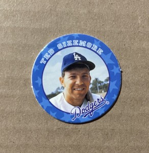 1995 Ted Sizemore Dodgers POG ROY Weinerschnitzel