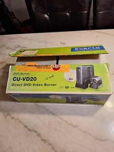 JVC Everio DVD Burner HD Share Station Model CU-VD20 Direct Connect  NEW OPEN BO - Picture 1 of 8