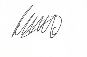 WYCOMBE, DERBY & HUDDERSFIELD: RICHARD KEOGH SIGNIERT 6x4 WHITECARD + COA - Bild 1 von 1