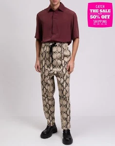 RRP€600 EDWARD CRUTCHLEY Button-Up Shirt Size L Short Sleeves Made in UK - Picture 1 of 12