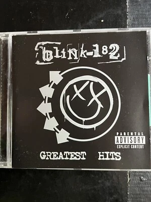 Blink 182 GREATEST HITS Used 18 Track Best Of Cd 00s Power Pop Punk Rock Skater - Image 1 of 3