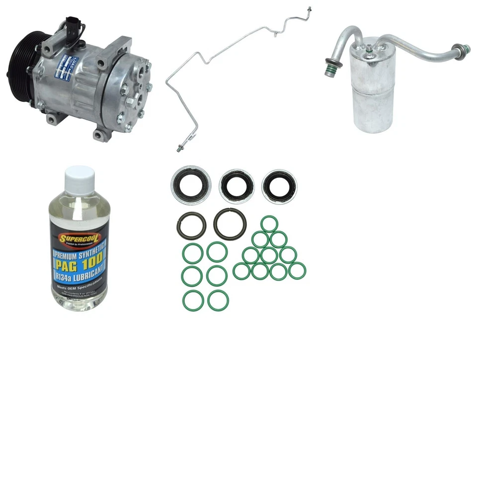 Kit compresor aire acondicionado para Dodge Ram 3500 1998-2002 base 5,9 L L6 UAC 1999 2000 2001 Foto 1 de 1