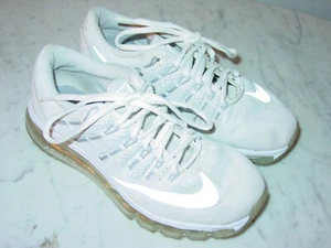2015 Nike Air Max 2016 White Youth Running Shoes! Size 5.5Y - Picture 1 of 12