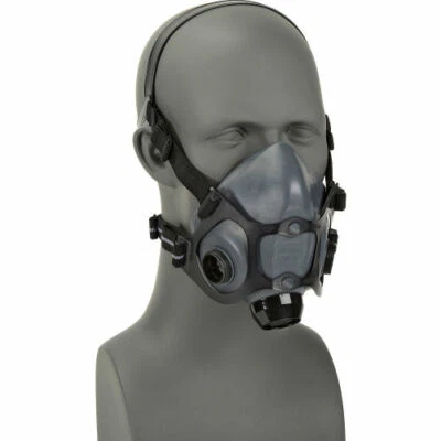 NORTH SAFETY North 5500 Reusable Half FACE Respirator Mask PPE Respiratory Protection LARGE