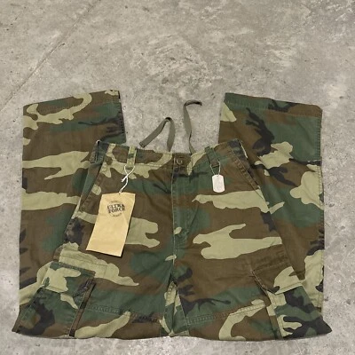NWT Womens Vintage Ultra Force Rothco Fatigues Cargo Pants Camo Camoflauge XL - Image 1 of 4