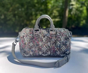 Authentic Louis Vuitton Felt Keepall XS Satchel Crossbody Handbag M80821 - Picture 1 of 13