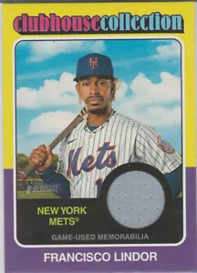 2024 Topps Heritage *JERSEY FRANCISCO LINDOR GW - Imagen 1 de 2