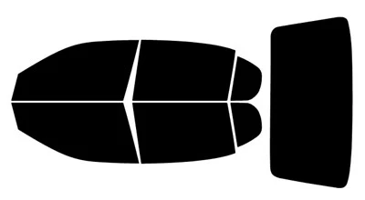 Kit de película de tinte de cerámica precortada para ventana de auto para Chevrolet Malibu sedán 2004-2007 Foto 1 de 4