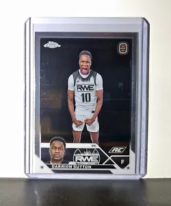 Darrion Sutton Rookie Card 2023-24 Topps Chrome Overtime #26 RWE - Picture 1 of 2