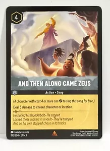 Disney Lorcana - Into the Inklands - And then along came Zeus - 195/204 - Picture 1 of 1