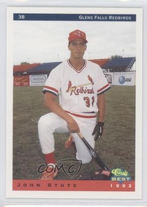 1993 Classic Best Glens Falls Redbirds John Stutz #26