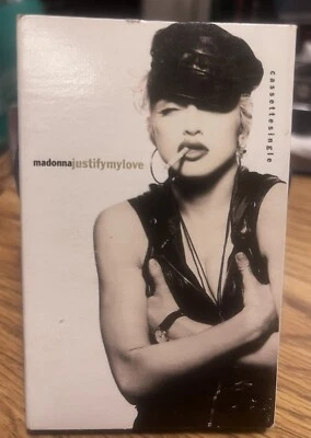 Madonna ‎Justify My Love / Express Yourself Cassette Single, 1990 New Not Sealed - Image 1 of 4
