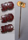 Anstecknadel SPD Sozialdemokraten Mitgliedsabzeichen emailliert 1950er 5012