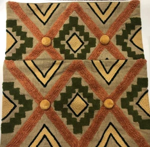 2 Surya Pillow Covers Made In India Woven Braided 12 x 20 Tan & Neutral colors - Picture 1 of 9