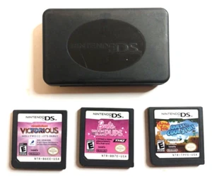 Nintendo DS Quest For Cool Stuff, Barbie Groom & Glam, Cartuchos de Juego Victorious - Imagen 1 de 10