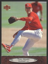 Tom Henke #185 1996 Upper Deck  St. Louis Cardinals