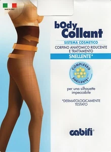 BodyCollant CABIFI  Collant 40 den Corpino Alto Sottoseno Rimodellante Snellente - Picture 1 of 2