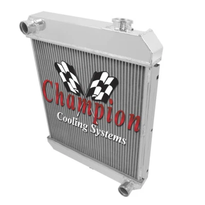 Camioneta Chevy 1960 1961 1962 1963 1964 1965-66 2 filas radiador (motor L6) Foto 1 de 4