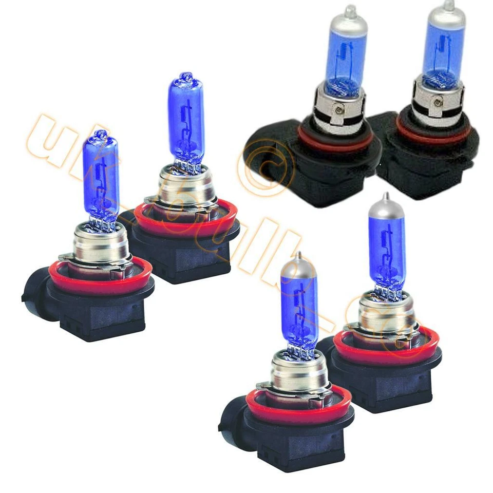XENON BULBS TO FIT Mazda 6 DIP MAIN BEAM AND FOG LIGHT HB4 H9 H11 2007-12 - Image 1 of 1