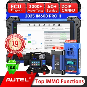 Autel MaxiIM IM608 PRO II IMMO Key Fob Programmer Tool ECU Coding Bidirectional - Picture 1 of 13