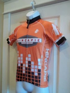 Hincapie Sportswear Gran Fondo Course Marshall Jersey Mens XS Orange - Picture 1 of 3