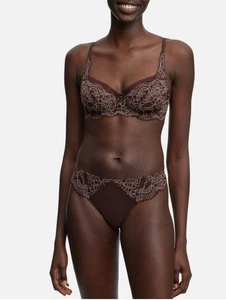 Skarlett Blue Womens Minx Balconette Bra 34D Brown NWT - Picture 1 of 7