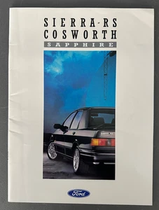Ford Sierra RS Cosworth Sapphire Auto Verkaufsprospekt 1988 FA820 - Bild 1 von 8