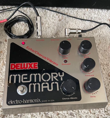 Electro-Harmonix Deluxe Memory Man Delay / Chorus USA Made Analog Man Serviced! - Image 1 of 4