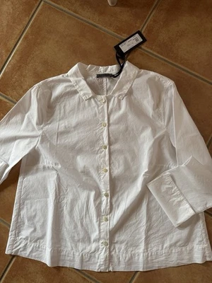 Oska Bluse Gr. 0, Gr. 36, Weiß, NEU mit Etikett, Baumwolle. NP 197,00 € - Bild 1 von 4