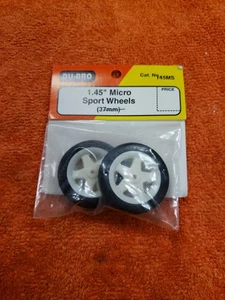 Du-Bro - 2.45" Micro Sport Wheels - New - Part 145MS - Picture 1 of 6