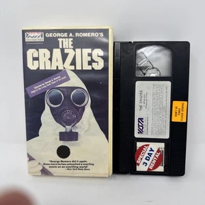 The Crazies VHS 1973 Film George Romero Vista Home Video 1985 Clamshell Horror - Picture 1 of 17