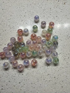 Lote de 100 cuentas pastel brillo opaco 8 mm  - Imagen 1 de 1