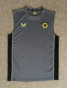 Chaleco de Entrenamiento Wolverhampton Wanderers Castore, Grande, Excelente Estado - Imagen 1 de 4