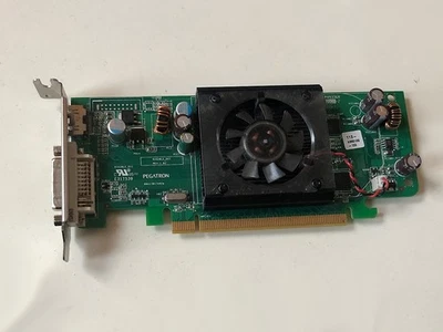 Pegatron ATI Radeon HD3450 256Mb PCI-E SFF graphics card with DVI, HDMI - Image 1 of 4