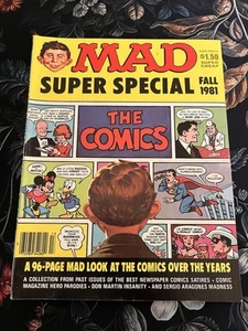 Revista MAD de colección edición súper especial otoño 1981 Los cómics a lo largo de los años - Imagen 1 de 9