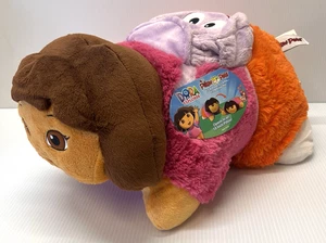 Dora The Explorer Pillow Pet 18" Plush Pillow Nickelodeon Stuffed New with Tags - Picture 1 of 7