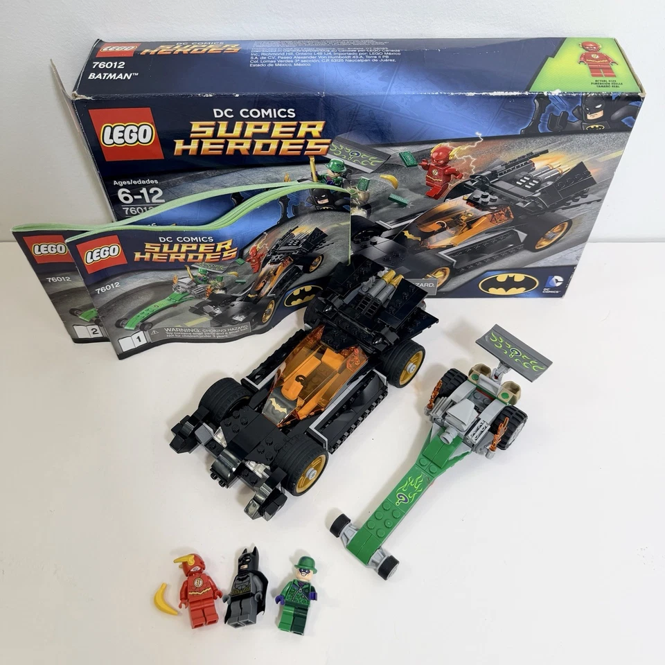 LEGO Super Heroes 76012 Batman The Riddler Chase 100% Complete w/Manual Retired - Image 1 of 1